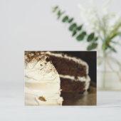 Zuhause made cake postkarte (Stehend Vorderseite)