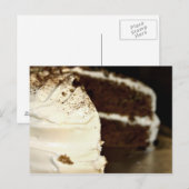 Zuhause made cake postkarte (Vorne/Hinten)