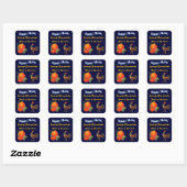 Zuhause Made Custom Rooster und Orange Stickers (Blatt)