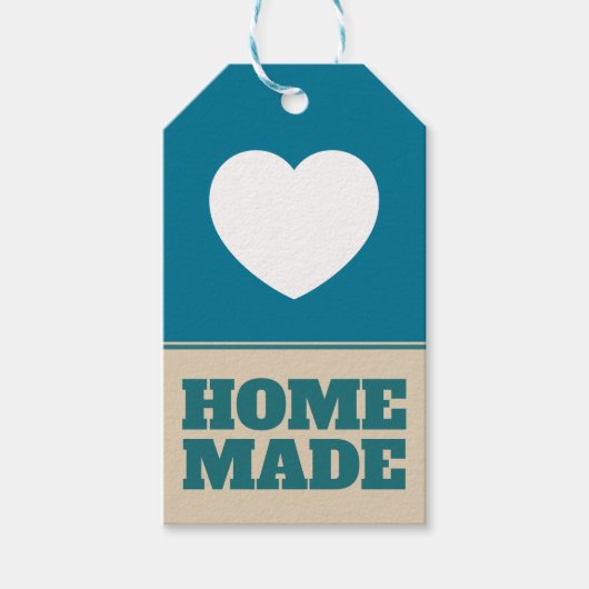Zuhause Made Gift Tag Geschenkanhänger (Vorderseite)