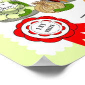 Zuhause Made Pickles Picture Poster (Ecke)