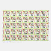 Zuhause Made Pickles Thema Niedlich Geschirrtuch (Horizontal)