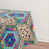 Zuhause Made Quilt Tischdecke (Beispiel)