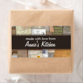 Zuhause made Recipes Anpassbare Beschriftung (Insitu)