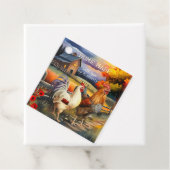 Zuhause Made Rooster Farm Art Geschenkanhänger (Beispiel)