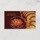 Zuhause-made-Visitenkarten Visitenkarte (Rückseite)