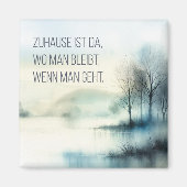 Zuhause magnet (Vorne)