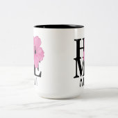 ZUHAUSE Maili Hawaii Pink 15oz Zweifarbige Tasse (Mittel)