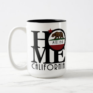ZUHAUSE Malibu California 15oz Zweifarbige Tasse