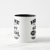 Zuhause Mama Tasse (Zentrum)