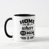 Zuhause Mama Tasse (Links)