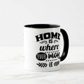 Zuhause Mama Tasse (VorderseiteRechts)