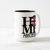 ZUHAUSE Manchester England 15oz Zweifarbige Tasse (VorderseiteRechts)