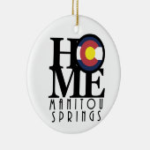 ZUHAUSE Manitou Springs Keramik Ornament (Rechts)