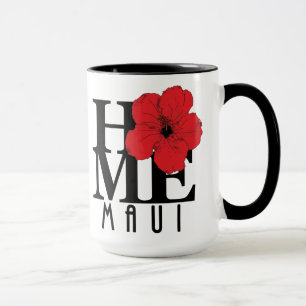 ZUHAUSE Maui Red Hibiskus 15oz Tasse