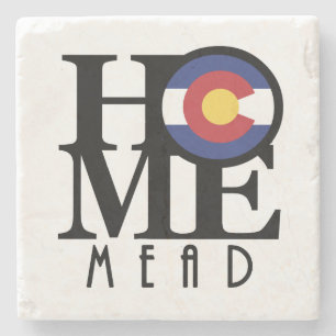 ZUHAUSE Mead Colorado Steinuntersetzer