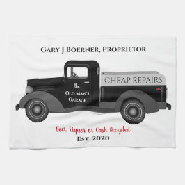 Zuhause Mechanische Garage Fett Reinigung Handtuch