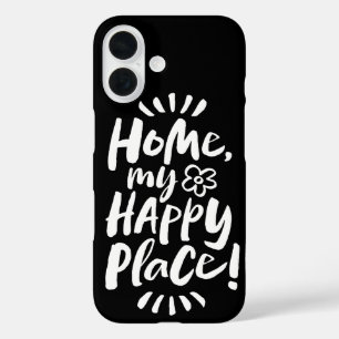ZUHAUSE mein glücklicher Ort! Unterbringung vor Or iPhone 16 Hülle