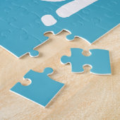 ZUHAUSE mein glücklicher Ort! Unterkunft - Calm Bl Puzzle (Seite)