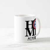 ZUHAUSE Memphis 11oz Kaffeetasse (VorderseiteRechts)