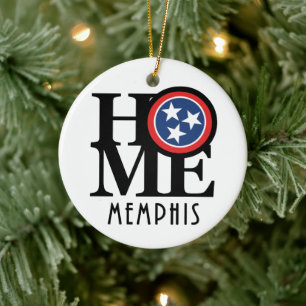 ZUHAUSE Memphis Keramik Ornament