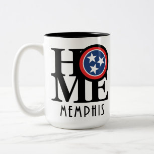 ZUHAUSE Memphis Tennessee 15oz Zweifarbige Tasse