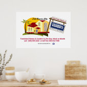 Zuhause mieten am Havasu-See Poster (Küche)