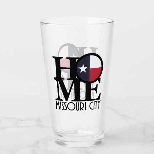 ZUHAUSE Missouri City Texas Glas (Vorderseite)