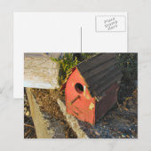 Zuhause mit Aussicht Postkarte (Vorne/Hinten)