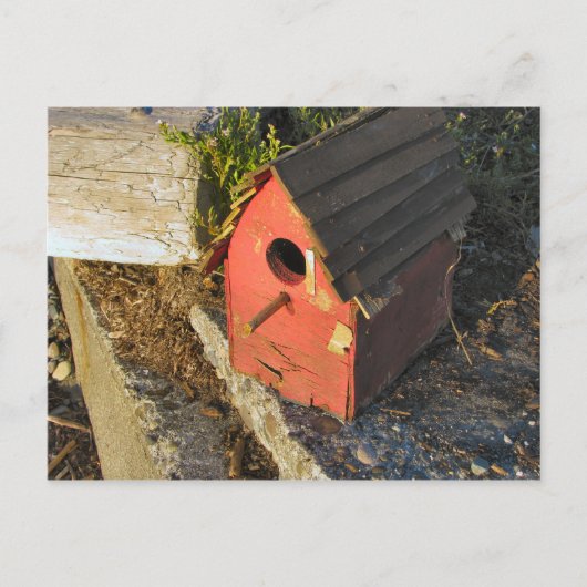 Zuhause mit Aussicht Postkarte (Vorderseite)