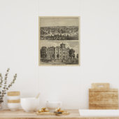 Zuhause Mit Behinderung Freiwilliger Poster (Küche)