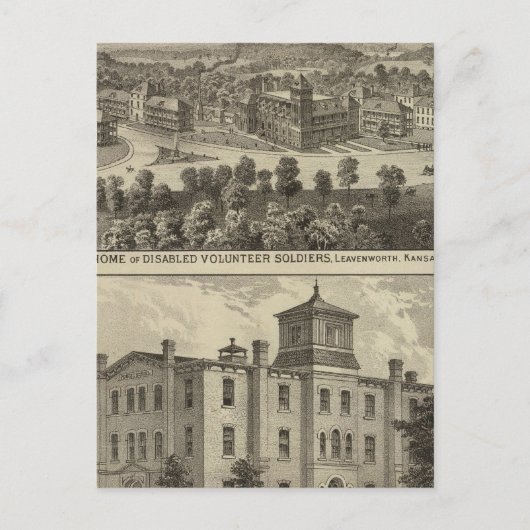 Zuhause Mit Behinderung Freiwilliger Postkarte (Vorderseite)