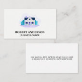 Zuhause mit Garten Visitenkarte (Vorne/Hinten)