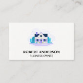 Zuhause mit Garten Visitenkarte (Vorderseite)