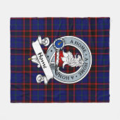 Zuhause Modern Abzeichen Tartan Kariert Fleecedecke (Vorderseite (Horizontal))