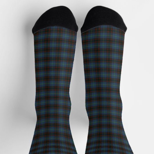 Zuhause Modern Original Scottish Tartan Socken (Oben)