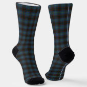 Zuhause Modern Original Scottish Tartan Socken (Gewinkelt)