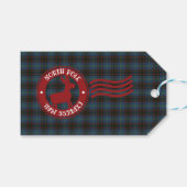 Zuhause Modern Scottish Clan Tartan Geschenkanhänger (Vorderseite (Horizontal))
