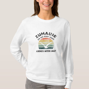 Zuhause Moin Norddeutscher Anker Nordsee Ostsee T-Shirt