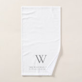 Zuhause Monogramm-Ausgangskohle Badhandtuch Set (Handtuch)