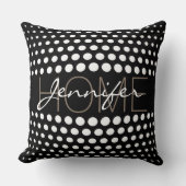 Zuhause-Monogramm Kissen (Vorderseite)