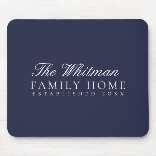 Zuhause Mousepad (Vorne)
