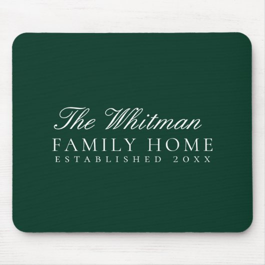 Zuhause Mousepad (Vorne)