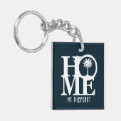 ZUHAUSE Mt Pleasant South Carolina Schlüsselanhänger (Vorderseite links)