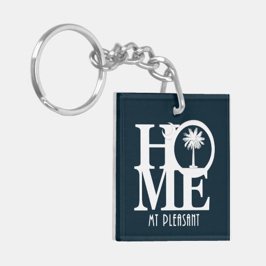 ZUHAUSE Mt Pleasant South Carolina Schlüsselanhänger (Vorderseite links)