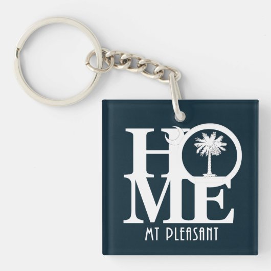 ZUHAUSE Mt Pleasant South Carolina Schlüsselanhänger (Vorderseite)