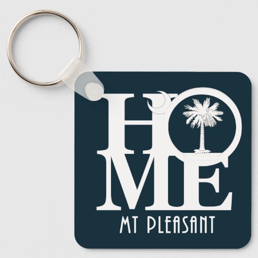 ZUHAUSE Mt Pleasant South Carolina Schlüsselanhänger (Vorderseite)