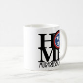 ZUHAUSE Murfreesboro, Tennessee 11oz Kaffeetasse (VorderseiteRechts)