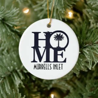 ZUHAUSE Murrells Inlet Keramik Ornament