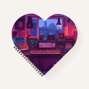 Zuhause Music Studio Notizblock